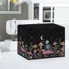 Hresuewn Mushroom Skeleton Sewing Machine Cover Dust Cover,Dust Cover Compatible with Most Standard,Sewing Machine Cover with Pockets view 3