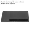 HARFINGTON Leather Craft Punching Pad, Stamping Mat Board Tool for Leather Punch Cutting Hole,Nylon, Black, 200x300x10mm / 7.9x11.8x0.39 Inch view 4