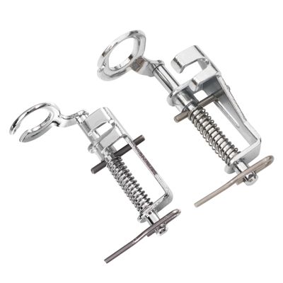 CORHAD 2pcs Quilting Embroidery Presser Open Close Toe Spring Presser Foot for Brother Singer Home Sewing Machines