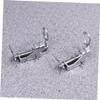 CORHAD 2pcs Quilting Embroidery Presser Open Close Toe Spring Presser Foot for Brother Singer Home Sewing Machines view 2