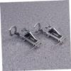 CORHAD 2pcs Quilting Embroidery Presser Open Close Toe Spring Presser Foot for Brother Singer Home Sewing Machines view 3