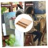 BEBEMOKO Paint Brush Holder Pencil Holder Organizer Pen Organizer Paintbrush Stand Tabletop Pencil Brush Drawer view 3