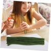 VICASKY 200pcs Twisting Sticks for Craft Projects Flexible Twisted Stems in Red Material for Creative Art and Floral Arrangements view 2