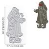 Christmas Santa Claus Die Cuts DIY Sewing Metal Cutting Dies for Handmade Card Making Stencils Festivals Scrapbooking Album Paper Craft Template view 2