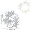 Christmas Leaves Garland Die Cuts DIY Sewing Metal Cutting Dies for Handmade Card Making Stencils Festivals Scrapbooking Album Paper Craft Template view 2