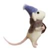 Mice Needle Felting Starter Kit Unfinished Wool Felt Mouse Craft Kit for Beginner DIY Craft Mice Wool Felting Supplies Crafts Needle Felting Kit Felt Mouse Craft Kit Needle Felting Starter Kits view 3