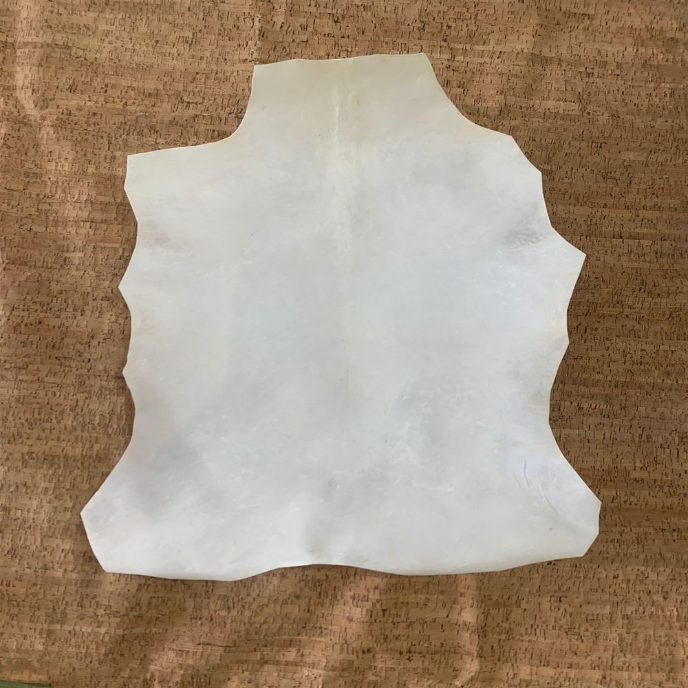 50 Pcs Goatskin Parchment Leather Vellum Full Hide Real Goat Skin Vellum Stiff for Calligraphy Painting Bookbinding