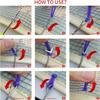 DIY Latch Hook Kits Tiger Animal Latch Hook Cushion Kits Tiger Head Latch Hook Cushion Kit, DIY Pillow Cover Making Craft Printed Canvas for Beginners Embroidery Crafting Pillow 43x43cm view 2