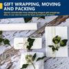 PerkHomy Craft Paper Roll 17.5" x 1,200" (100') White Kraft Easel Paper for Kids Gift Wrapping Bulletin Board Art Bouquet Flower Packing Moving Shipping Floor Covering Table (White, 17.5" x 100') view 4
