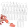 OUNONA 60pcs Tattoo Squeeze Bottle Needle Tip Applicator Drip Pe Material for Gluing Crafting Glue Bottles view 1