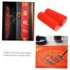 OHPHCALL 1roll Red Xuan Paper Roll for Calligraphy Wide Excellent for Couplets Drawing Chinese Year Crafts High Toughness Soft Natural Pulp No Damage Folding view 4