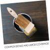 BCOATH 2pcs Painting Brushes Hake Brushes Bamboo Handles for Watercolor Oil Acrylic Pottery Glazing and Art Projects view 2