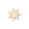 Unfinished Wood Sun Shape Craft up to 46" DIY 20" / 1" view 1