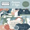 Carta Bella Cardstock Ephemera-Frames & Tags, Winter Wonderland view 1