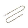 UXCell Leather Iron Flat Chain Strap - 24" Handbag Chain for Shoulder Bags (Gold + Silver) view 1
