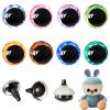 MUCUNNIA 60pcs 30mm 3D Glitter Safety Eyes for Crocheting with Washers Safety Eyes for Amigurumi Tie Dye Laser Crochet Safety Eyes for Crochet Animals Crafts Easter Decor Crochet Accessories view 1
