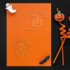 Custom Halloween Library Embosser | Personalized Pumpkin Book Embosser | Personal Witch Spider Stamp | Seal Trick or Treat (Halloween) view 4