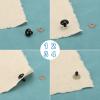 PATIKIL 16mm Safety Eyes, 80 Pcs Plastic Craft Eyes with Washers Safety Eyes for Stuffed Animals Crochet Toys Dolls DIY Craft Making, Black view 3