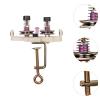 CarpNettore Double Ended Twist Winder Thread Guide with A Desk Clamp Sturdy Mini Winder Yarn Guide Tensioner Sewing Machine Kids Adult view 3