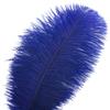 Ballinger Royal Blue Ostrich Feathers - 24Pcs 8-10inch Craft Feathers for Party Centerpieces, Flower Arrangement and Home Decor view 2
