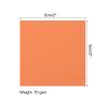 MECCANIXITY 50 Sheet Origami Paper Double Sided Dark Orange 2x2 Inch Square Sheet for Art Craft Project, Beginners, Gifts Decor view 2