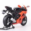 limimo for Yamaha 2020 YZF-R6 R6 1:12 Alloy Simulation Car Motorcycle Model Sport Bike Replica Men's Gift Vehicle Ornament Motorcycle Collection Souvenir Motorcycle Model(Orange) view 2