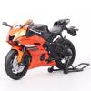 limimo for Yamaha 2020 YZF-R6 R6 1:12 Alloy Simulation Car Motorcycle Model Sport Bike Replica Men's Gift Vehicle Ornament Motorcycle Collection Souvenir Motorcycle Model(Orange) view 3