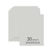 30 Sheets Grey Cardstock 8.5'' x 11'', 250gsm/90lb Heavyweight Cover Cardstock Paper, Thick and Smooth Card Stock Perfect for Invitations, Menus, DIY Cards, Arts and Crafts view 1