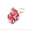 Little Beetle Firefighter Key Chain, Red - 2001DPRK - 2" Scale Diecast Model Car view 1