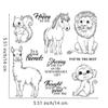 Animal Lion Horse Clear Stamps and Die Cuts Sets for Handmade Card Making Metal Cutting Dies Stencils Scrapbook Kit Embossing Supplies 2024-2025 Seals Template view 2