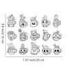 Halloween Ghost Pumpkin Cup Clear Stamps and Die Cuts Sets for Handmade Card Making Metal Cutting Dies Stencils Scrapbook Kit Embossing Supplies 2024-2025 Seals Template view 2