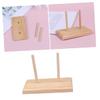 VILLCASE Wooden Spool Rack for Embroidery and Beaded Thread Durable Line Tool Holder for DIY Projects Home and Office Use Crafting Enthusiasts view 1