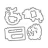 Christmas Bottle Deer Owl Clear Stamps and Die Cuts Sets for Handmade Card Making Metal Cutting Dies Stencils Scrapbook Kit Embossing Supplies 2024-2025 Seals Template view 3