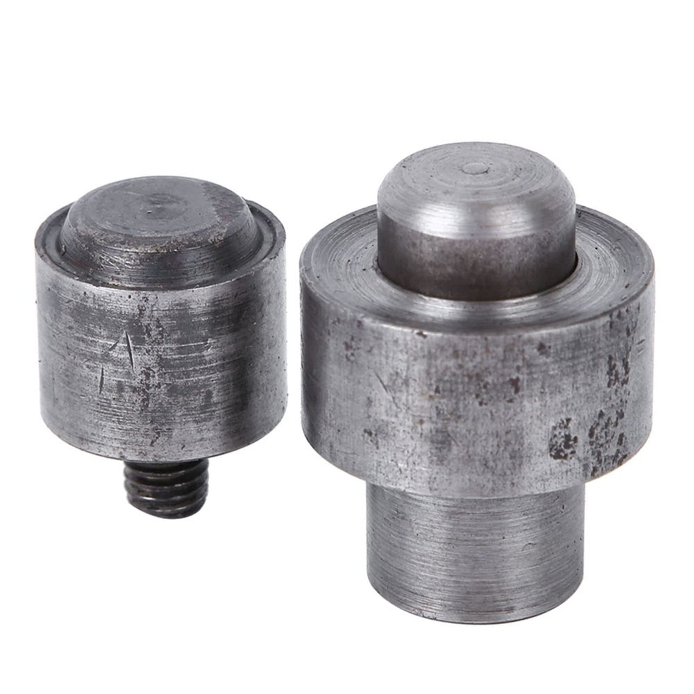 Hand Pr Setter Puncher Ommet Die 8mm DIY for Clothing Accessories S le Fastener Tool Ommet Pu Tool 45 Steel L (17mm)