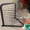 WUHUQN Sturdy Art Organizer Tabletop A3 Artwork Drying Rack for Paintings and Drawings, 10 Shelves, Ideal for Classroom, Art Studio and Home Use, 18.9 X 14.6 X 16.5 Inches, Black view 1