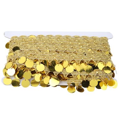 Belly Dance Tassel Belt, Gold Fringe Skirt, Sequin Tassel Skirt for Adding an Extra Layer of Charm to Your Movements (Gold)