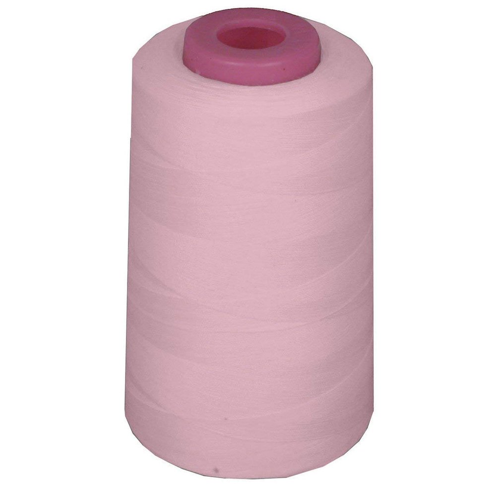 Backdrop King Inc, 6000 Yards 100% Spun Polyester Cone Serger Thread (Pink, Pack of 4)