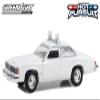 Greenlight 43014L Hot Pursuit - 1976-77 Pontiac Lemans Enforcer - White 1:64 Scale Diecast with Lightbar view 2