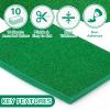 10 Pack Glitter Foam Sheets Craft 8 x 12 inch, Sparkles Foam Paper for Art Crafts Projects, Classrooms Scrapbook Gift DIY Cutters Card Party Decoration (Green) view 3