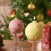 BOOWAN NICOLE Merry Christmas Ball Light Candle Silicone Mold for Candle Making, Candle Silicone Mould for Handmade DIY Home Decoration Gift for Christmas (LZ0774-775) view 2