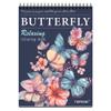 TIEFOSSI Relaxing Butterfly Coloring Book, for Adults to Relax and Relieve Anxiety,160 GSM 50 Original Tearable Designs, Gift for Kids Adult view 1