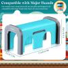 Foilswirl Train Tunnel Train Track Accessories Tunnel Model Plaything for Most Railroad Sets(Blue) view 2
