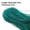homeemoh 10 Yards 1mm Round Elastic Cord Stretchy String Bead Cord for Bracelets Jewelry Making Sewing Projects view 2