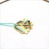 Awesome Pattern Studio Needle Minder Set - Yellowstone Magnetic Needle Minder + 2 Needle Threaders + Crane Scissors. Enamel Pin for Cross Stitch, Embroidery and Craft view 4