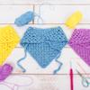 3 Pack Threadart 100% Pure Cotton Crochet Yarn Size 2 |50 gram Skeins |165 yds per Skein | Fine #2 | Mint Green | Color 3533 view 4