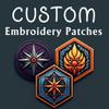Customized Embroidery Patch | Custom Iron On Patches | Personalized Logo Patch | Patches for Backpacks, Jacket and Clothing view 3