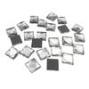Square and Rectangle Glass Hot Fix Rhinestones Flatback Iron-On Clear Crystals for DIY Garments - (Color: 5X5Mm 100Pcs) view 4