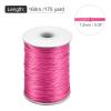MECCANIXITY Waxed Cord 1.2mm Waxed Polyester Cord 175 Yard Wax String for Bracelet Making,Necklaces, Beading,Jewelry Making and DIY Crafts(Light Rose Red) view 2