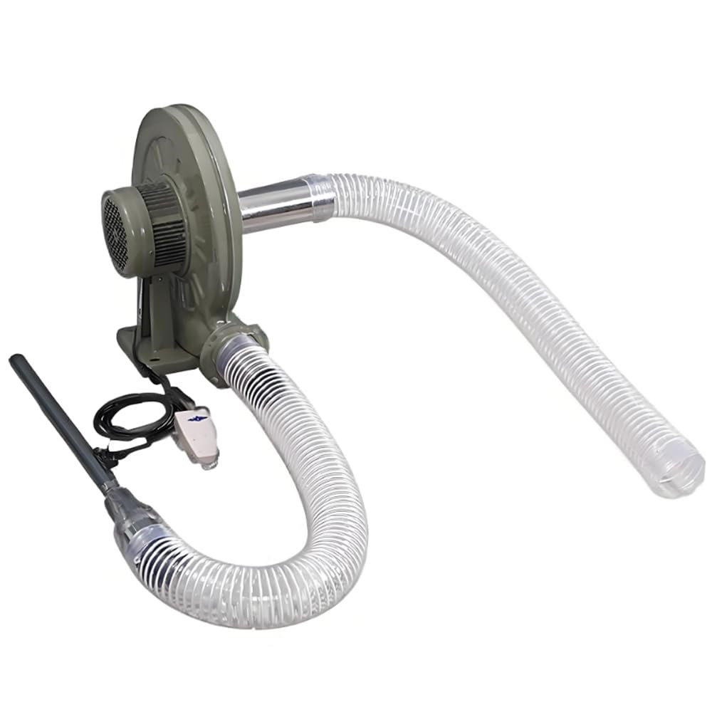 Down Filling Machine, 550W Dual-Purpose Filling and Suction Down Machine, with Hoses & Stainless Steel Conduits, Foot Switch Design, Suitable for Small Stores and Homes