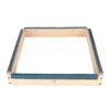 Punch Needle Frame, Punch Needle Punch Needle Tool with Screws Wrech Embroidery Strip Frame 4 Sides 15.7in Embroidery Hoop Wide Stable Sturdy Easy Assembly Rug Hooking Frame for view 1